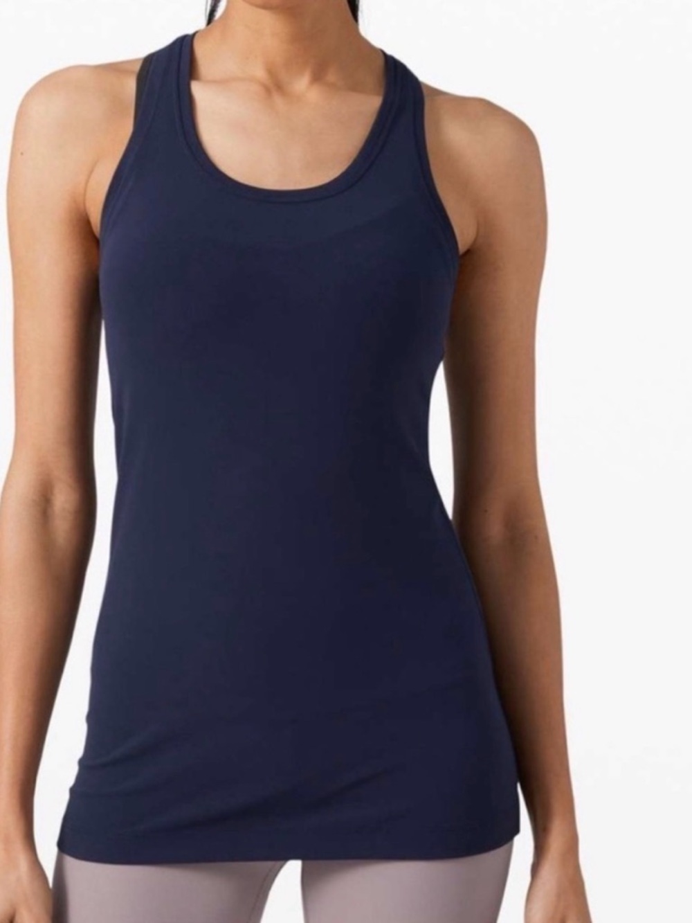 Lululemon Navy Blue Cool Racerback Tank Top